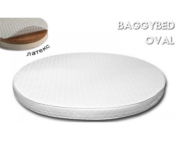 Распродажа Матрас SMARTBED OVAL Кокос+латекс 60х71 IngVart