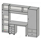 Куток школяра Крит Fmebel