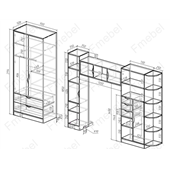 Куточок школяра Конкан Fmebel