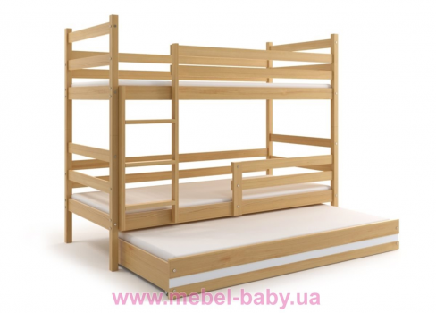 Двухъярусные кровати с доп. спальным местом